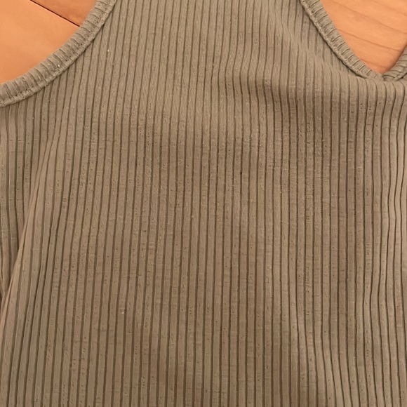 American Eagle Light Green Halter Top - Picture 2 of 4
